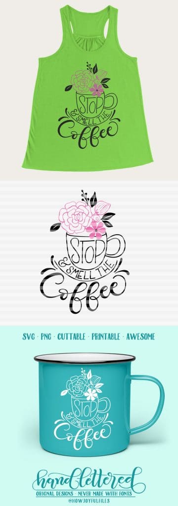 Stop and smell the coffee 