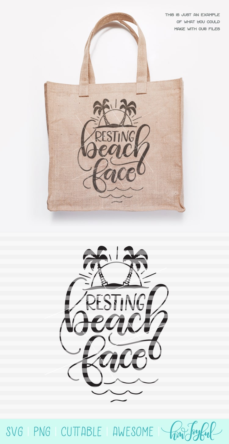 resting beach face