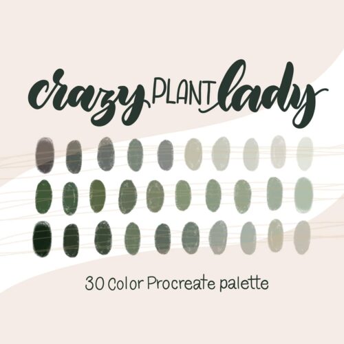 Crazy Plant lady palette