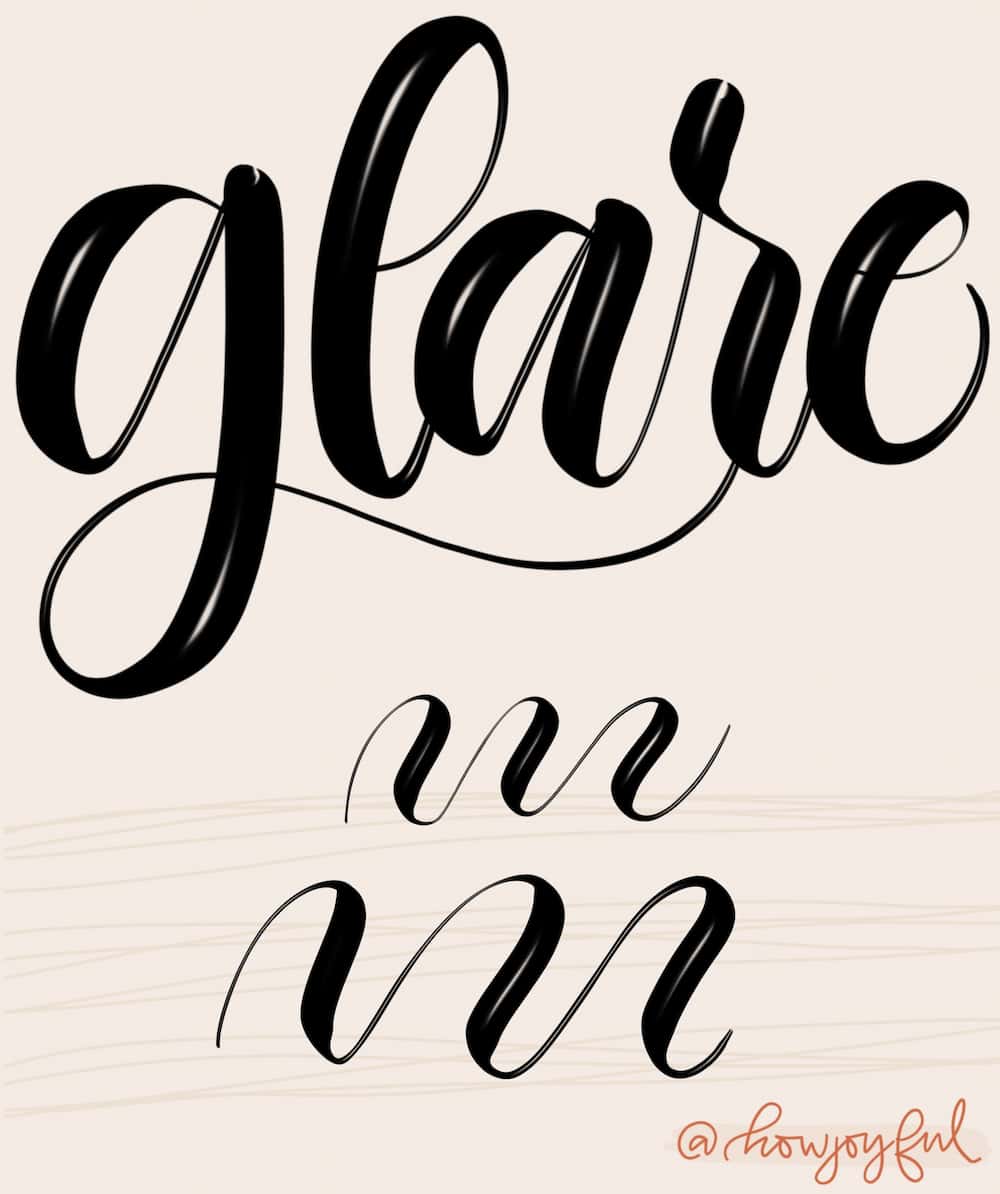 glare procreate brush