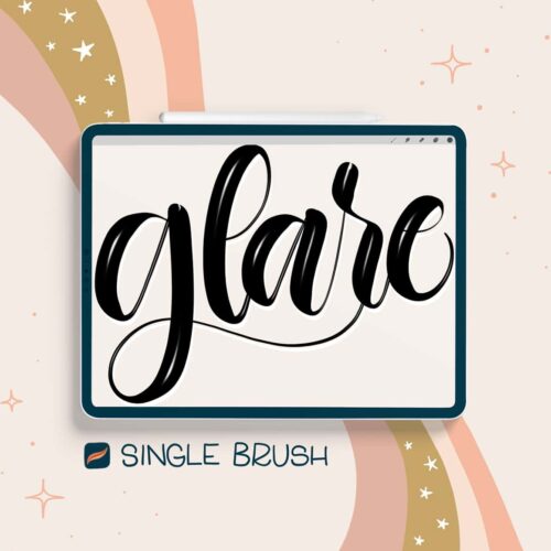 glare procreate brush