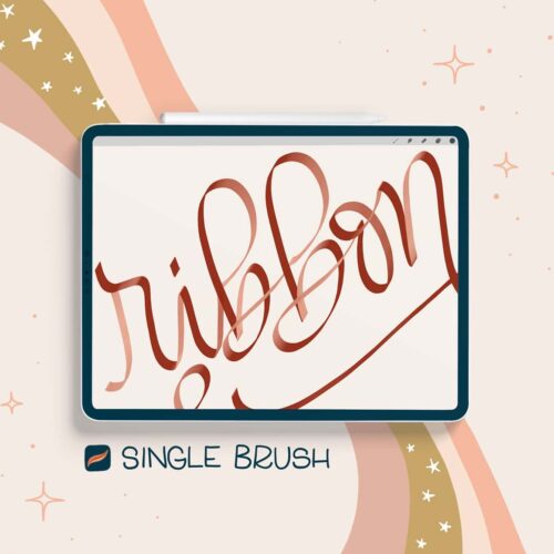 ribbon procreate brushes