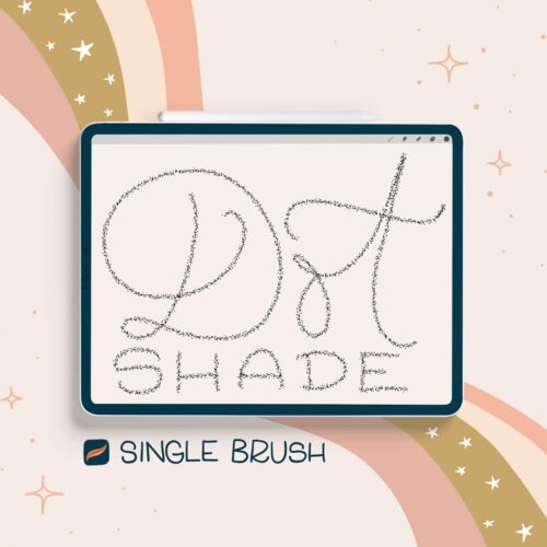 dot shade procreate brush