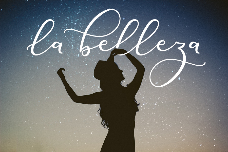 Darling letters script font